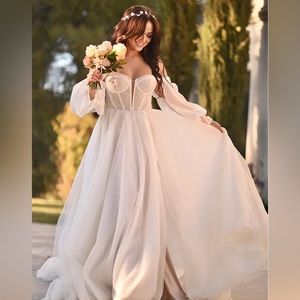 Martina Liana 1497 Wedding Dress Ivory and Rum